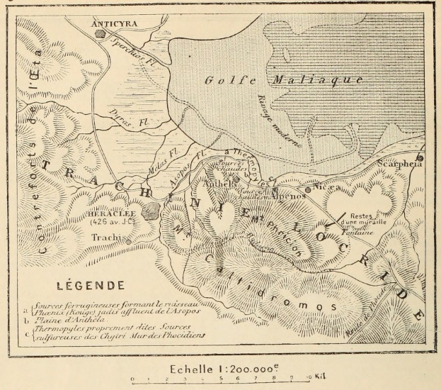 Detailierte Karte von Echelle, Frankreich, mit handschriftlichen Notizen zur Bevölkerung, Straßen und Sehenswürdigkeiten.