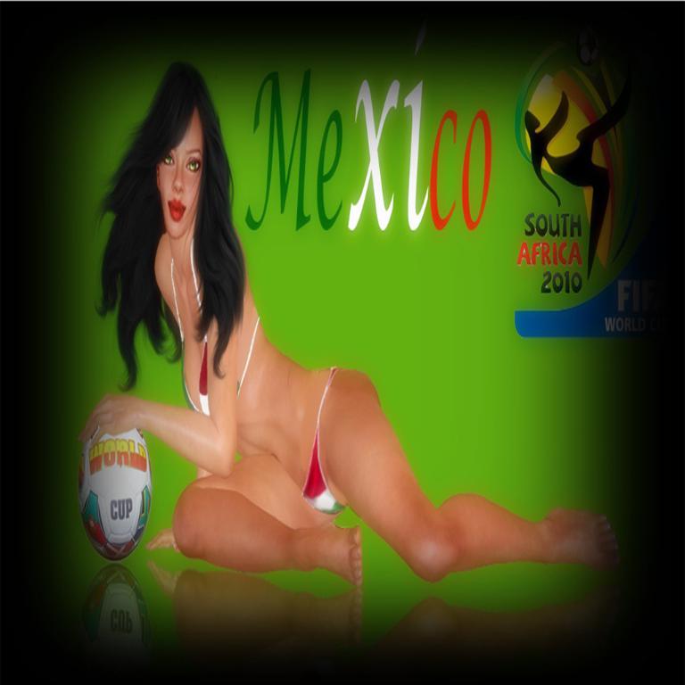 Plakat mit einer Frau, einem Ball und einem Logo mit Text