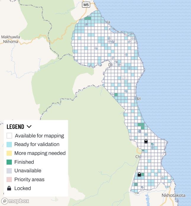 Detailierte Karte von Nairobi, Kenia, die eine geplante Entwicklung mit Landtyp, Bevölkerungsdichte pro Fläche und geschätzte Projektlaufzeit hervorhebt.