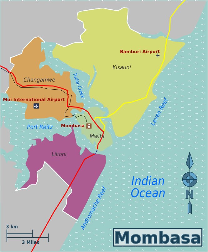 Detailierte Straßenkarte von Mumbai, Indien, mit Straßen, Städten, geografischen Merkmalen und zusätzlichem Text über Bevölkerung, Sehenswürdigkeiten und Straßen.