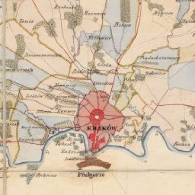 Alte Karte von Charkow, Russland, zeigt Straßen, Gebäude und Sehenswürdigkeiten innerhalb der historischen Grenzen des russischen Reichs.