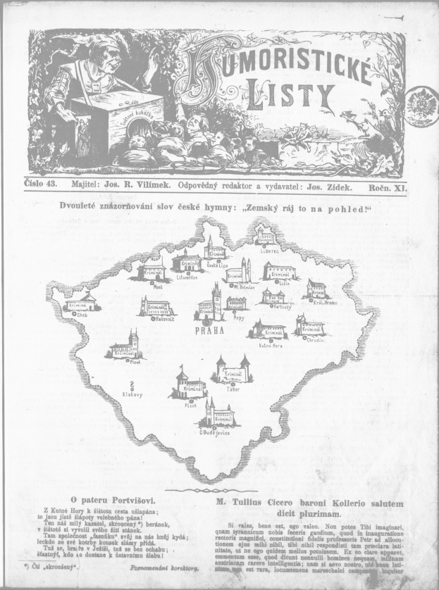 Alte Schwarz-Weiß-Zeitung mit einer Karte von Polen, Text und ein paar Bildern.