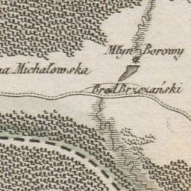 Ausführliche alte Karte von Minsk, Weißrussland, die Straßen, Gebäude und Sehenswürdigkeiten zeigt, mit begleitendem Text über die Bevölkerung, Lage und Geschichte der Stadt.
