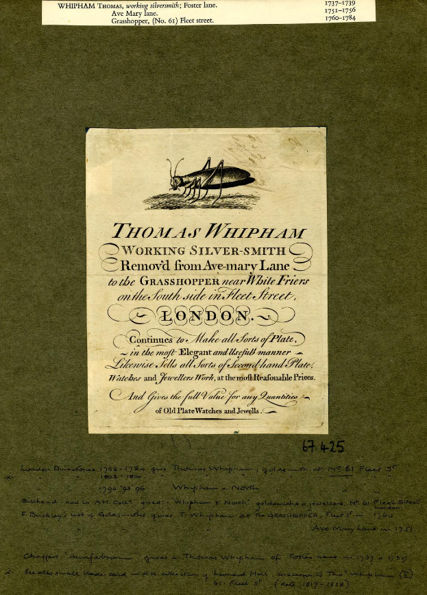 Ein altes Buch mit einer Zeichnung einer Heuschrecke auf dem Cover, das wahrscheinlich den Insekt beschreibt.